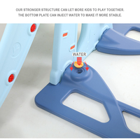 Vente de nouveaux jeux d'intérieur sur le thème des lapins, aire de jeux pour enfants en plastique, balançoire et toboggan