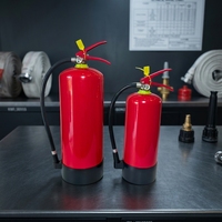 Extincteur portatif de 3 kg et 6 kg avec valve CE, outil de lutte contre l'incendie portable pour la sécurité des ateliers et des bâtiments publics