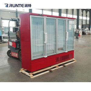 China Glass Door Refrigerated Supermarket Cool Display Freezer - Product Image 5