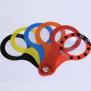 مكبر كتاب صديق للبيئة مقاس 140×70 ملم، مكبر بلاستيكي شفاف من مادة PVC بتكبير 3 أضعاف، أداة قراءة بصرية للترويج - Product Image 4