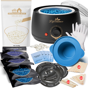 Chauffe-cire portable Lifestance de haute qualité, en métal, électrique, pour la fusion de cire en grains et en blocs, pour les traitements d'épilation - Product Image 4