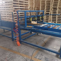 Machine à fabriquer des palettes en bois automatique avec encocheur pour palettes Euro