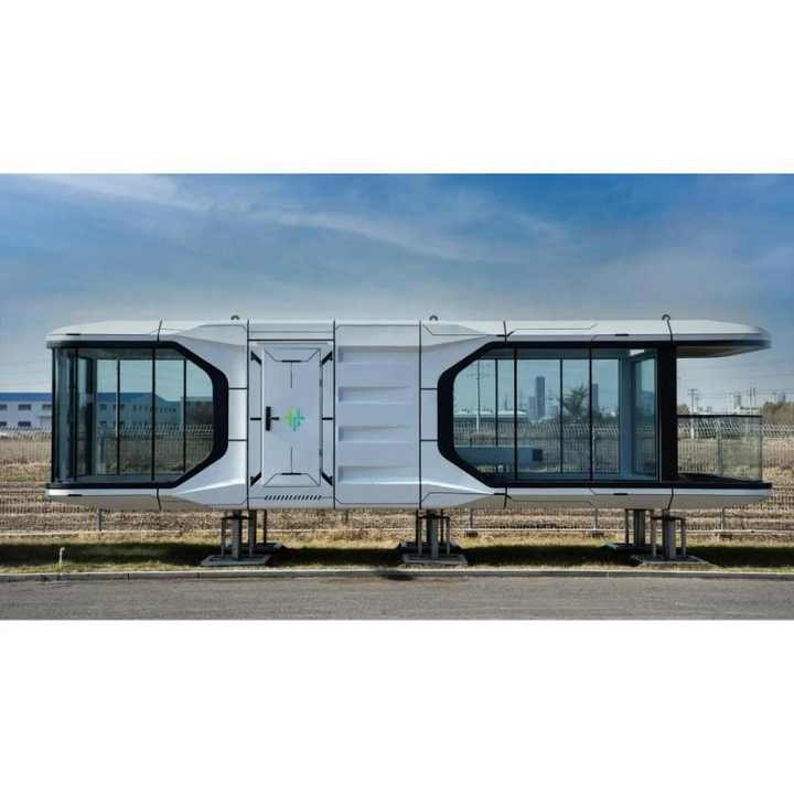 Factory Supply Luxury Modern Prefab House Modular Space Capsule House Container House