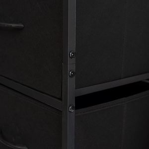 Hua Cheng HC5HBC 5-Drawer Freestanding Modern Dresser Stainless Steel MDF Panel Pine Construction Durable Bedroom Living Room - Product Image 5