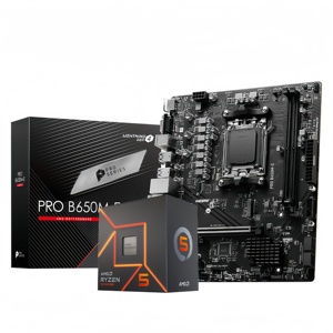 Pro B650M-E máy tính Bo mạch chủ AMD <span class=keywords><strong>Ryzen</strong></span> 9000/8000/7000 loạt Bộ vi xử lý Pro B650M-E - Product Image 1