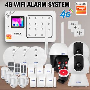 Sistema de Alarma Inalámbrica para el Hogar KERUI W184 4G WIFI GSM, Compatible con Alexa, Cámara Inteligente Tuya de 5MP, Sensor de Puerta, Alarma Antirrobo - Product Image 1