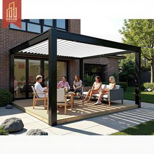 <span class=keywords><strong>Al</strong></span> Backyard Lawn Garden con cojines impermeables y respaldos ajustables Similar a Canopy Relajante Entretenido Comedor Pérgola - Product Image 3