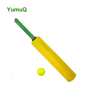 Set di Palline da Cricket in PVC Rigido con Logo Personalizzato YumuQ |   Kit Interattivo per Allenamento Sportivo all'Aperto con Palla e Mazza per la Spiaggia - Product Image 4