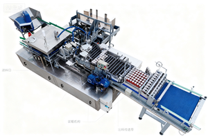 Tự động điện thả máy đóng gói PLC điều khiển động cơ 30 pcs/phút cho Thùng giấy bao bì hóa chất đồ uống thực phẩm - Product Image 2