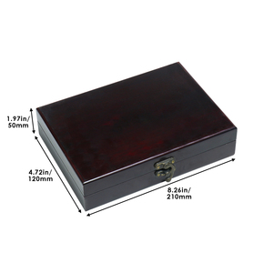 Scatola Portabottiglie in <span class=keywords><strong>Legno</strong></span> Artigianale Personalizzabile con Cerniera Interna per 6 Bottiglie con EVA, per <span class=keywords><strong>Hobby</strong></span> e Decorazione Casa - Product Image 6