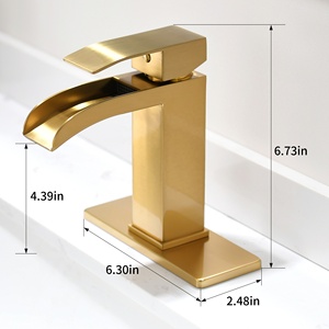 Grifo de Lavabo Moderno de Acero Inoxidable 304 con Válvula de Cerámica, Manija de Aleación de Zinc, Mezclador de Agua Fría/Caliente para Hotel y Hogar - Product Image 4