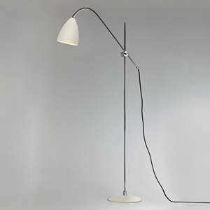 Français Vintage D'intérieur de Décor D'hôtel Fer Blanc <span class=keywords><strong>Lampadaire</strong></span> Avec <span class=keywords><strong>Liseuse</strong></span> - Product Image 2