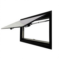 Fenêtre de camping-car homologuée E-Mark et DOT avec stores, fenêtre de caravane à double vitrage acrylique, cadre en alliage d'aluminium pour camping-car et remorque