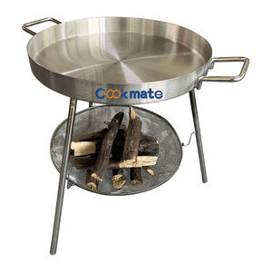 Hot Sale Campfire Cooking <strong>Grill</strong> &amp; Skillet Portable Camping Cooking <strong>Grill</strong> Fry <strong>Pan</strong> for Cooking on Firepits Outdoor Camping BBQ - Product Image 6