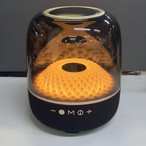 KINGLUCKY PK501 Desktop Glas-Optik Kabelloser Lautsprecher RGB-Beleuchtung Hochwertiges Stereo BT5.3 40W Ausgangsleistung 3600mAh Akku Computer - Product Image 1