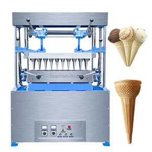 Fabricação de cone de sorvete amplamente usado, máquina de fazer gelo sorvete de qualidade