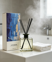 Diffuseur d'aromathérapie liquide Océanique, Huile Essentielle Naturelle, Écologique, 200ml, Parfum Frais de Sel Marin, Parfum d'Ambiance Maison, OEM