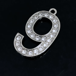 0 untuk <span class=keywords><strong>10</strong></span> nomor jimat liontin untuk wanita hadiah DIY perhiasan Sorority gelang kalung - Product Image 4