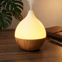 Diffuseur d'huiles essentielles portable USB, mini, silencieux, avec arrêt automatique, 2 modes, humidificateur à brume froide pour chambre, bureau, voiture, voyage