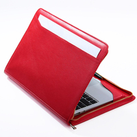 Lichi moderne 14 pouces pochette pour ordinateur portable 360 Protection porte-documents en cuir PU avec poignée Logo personnalisé Portable sac pour ordinateur portable pour femmes