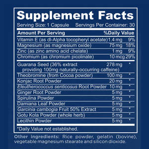 Suplemen <span class=keywords><strong>Herbal</strong></span> Kapsul Keras OEM Mendukung Pengendalian Berat Badan Mengandung Kapsul Kayu Manis, Jahe, dan <span class=keywords><strong>Guarana</strong></span> - Product Image 3