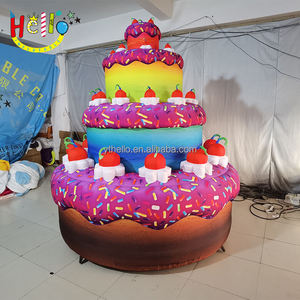 Fiesta de cumpleaños Decoración Publicidad Pastel <span class=keywords><strong>Inflable</strong></span> Pastel Publicidad <span class=keywords><strong>Inflable</strong></span> - Product Image 4