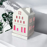 Diffuseur d'arôme 100ML avec 7 couleurs de lumière Humidificateur à brume froide Diffuseur d'huiles essentielles à ultrasons domestiques à faible bruit