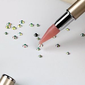 Stylo applicateur de strass à double tête avec capuchon, outil de nail art pour diamants - Product Image 4