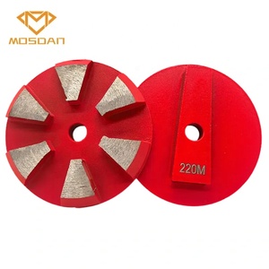 Disco de Pulido de Diamante de 6 Segmentos para Máquina Terrco - Product Image 1