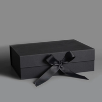 Boîte à chaussures magnétique rigide recyclable, boîte cadeau pliable, boîte d'emballage avec logo personnalisé, boîte magnétique de luxe pliable