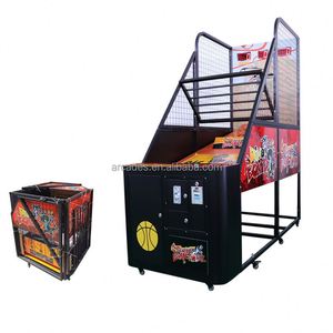Machine de jeu d'arcade à monnayeur personnalisée en usine avec jeux de boxe et de basketball, construction métallique pour usage intérieur - Product Image 2