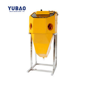 Mittelgroße Gold-Silber-Kupfer-Sandstrahlmaschine Mechanische Schmuck-Sandstrahlmaschine für Metalle - Product Image 1