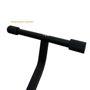 CNBear BS-316B Portable Design Easy Transport & Setup Amplifier <b>Guitar</b> Heavy Duty Metal & Rubber Flexible Home Floor Stand - Product Image 5