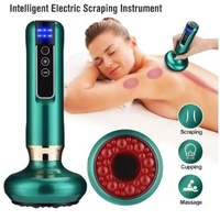 Appareil électrique Gua Sha certifié CE avec batterie intégrée, pierre Bian personnalisée, compresse chaude, ventouses chauffantes et brosse de massage des méridiens