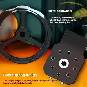 Válvula de mariposa sanitaria manual con brida, de doble excéntrico, con asiento sellado, para aceite, de acero inoxidable 304, tamaño de puerto de 2 a 8 pulgadas, con PTFE - Product Image 3