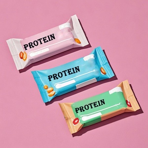 Sacs en plastique personnalisés imprimés avec fermeture dorsale pour emballage de barres énergétiques, granola, noix, chocolat, protéines - Product Image 6