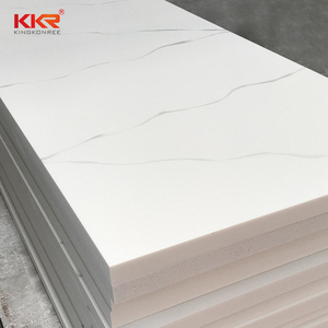 <span class=keywords><strong>Kkr</strong></span> phổ biến sửa đổi kết cấu đá cẩm thạch acrylic rắn bề mặt tấm cho phòng tắm - Product Image 5