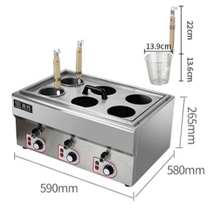 Station de cuisson portable pour ramen, bouilloire à nouilles aux légumes, cuiseur à pâtes de restaurant, ensemble d'inserts - Product Image 3