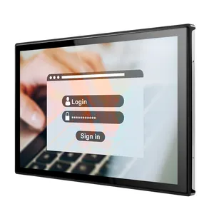 Industrial All In One panel Pc Manufacturer 10.1" Wall Mount Touch Screen Monitor Fanless Computer Industrial Tablet PC