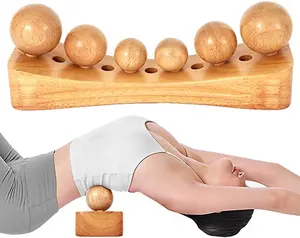 Kit de masaje para terapia de madera, masajeador de drenaje linfático para Gua Sha, masaje anticelulítico para esculpir el cuerpo, elimina la celulitis, Cellu