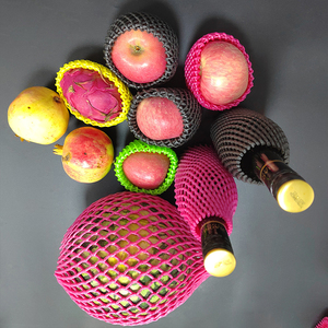 Bao bì nhựa cho trái cây xốp tay áo Trái cây đóng gói bọt <span class=keywords><strong>Net</strong></span> - Product Image 3