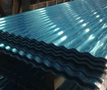 1011 3003 3004 Material de construcción Hoja de techo de metal recubierta de color Hoja de techo corrugado Placa de chapa de aluminio Fábrica