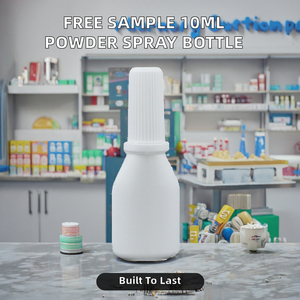 Free Sample 10ml PE Powder Spray Bottle with <b>Screw</b> Cap for Liquid Medicine Nose Use - Product Image 2
