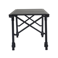 Table pliante portable en aluminium pour cuisine d'extérieur Table de camping légère IGT Table de barbecue pour camping
