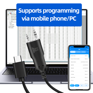 Câble de programmation pour talkie-walkie ABBREE, compatible avec l'application téléphonique, compatible avec Baofeng UV-5R 5RM K5 PLUS UV-21R UV-32 UV-5R MINI - Product Image 4