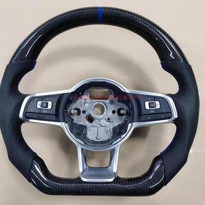 DOS Marco <span class=keywords><strong>rojo</strong></span> Volante Cuero Gamuza para Golf MK7 <span class=keywords><strong>GTI</strong></span> GTD GTE R 2013-2020 <span class=keywords><strong>Polo</strong></span> <span class=keywords><strong>GTI</strong></span> para Tiguan Passat - Product Image 4