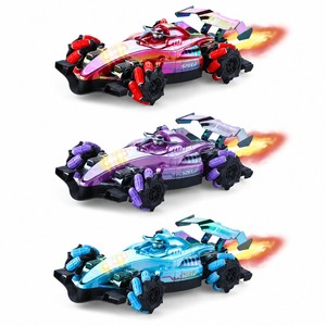 Auto de Acrobacias RC Estilo Fórmula 8CH con Recubrimiento UV Camaleón, Juguete de Control Remoto 2.4G, Auto de Carreras de Ruedas Abiertas con Batería de 3.7V - Product Image 6