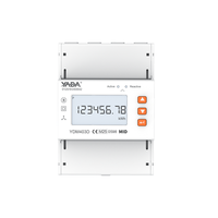 YADA YDM403D 2025 Última estación de carga EV Medidores de energía de CA inteligentes Sistema de monitoreo de energía trifásico RS485 digital
