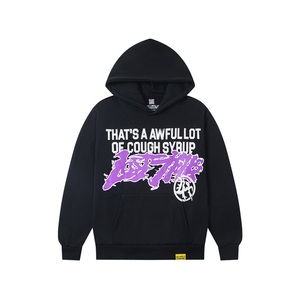 Felpe con Cappuccio di Alta Qualità per Uomo, <span class=keywords><strong>Abbigliamento</strong></span> Streetwear Americano, Felpa con Scritta 'THAT'S AWFUL LOT of COUGH SYRUP' per Uomini - Product Image 2