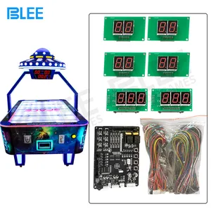 投币旋转飞船顶部空气曲棍球街机游戏机套件